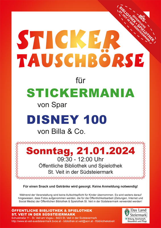 Sticker-Tauschbörse