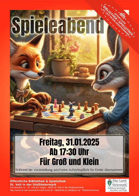 Flyer Spieleabend